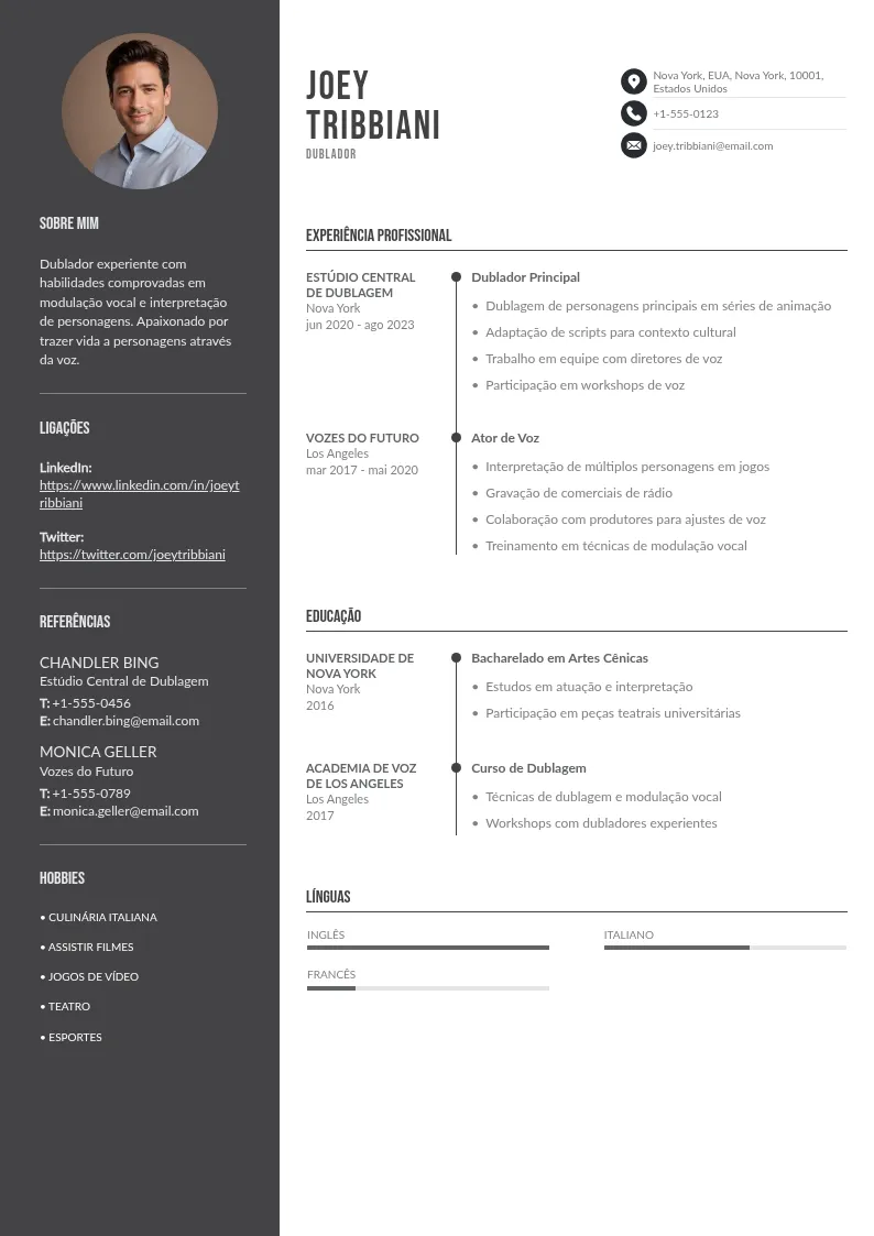 curso de dublagem online