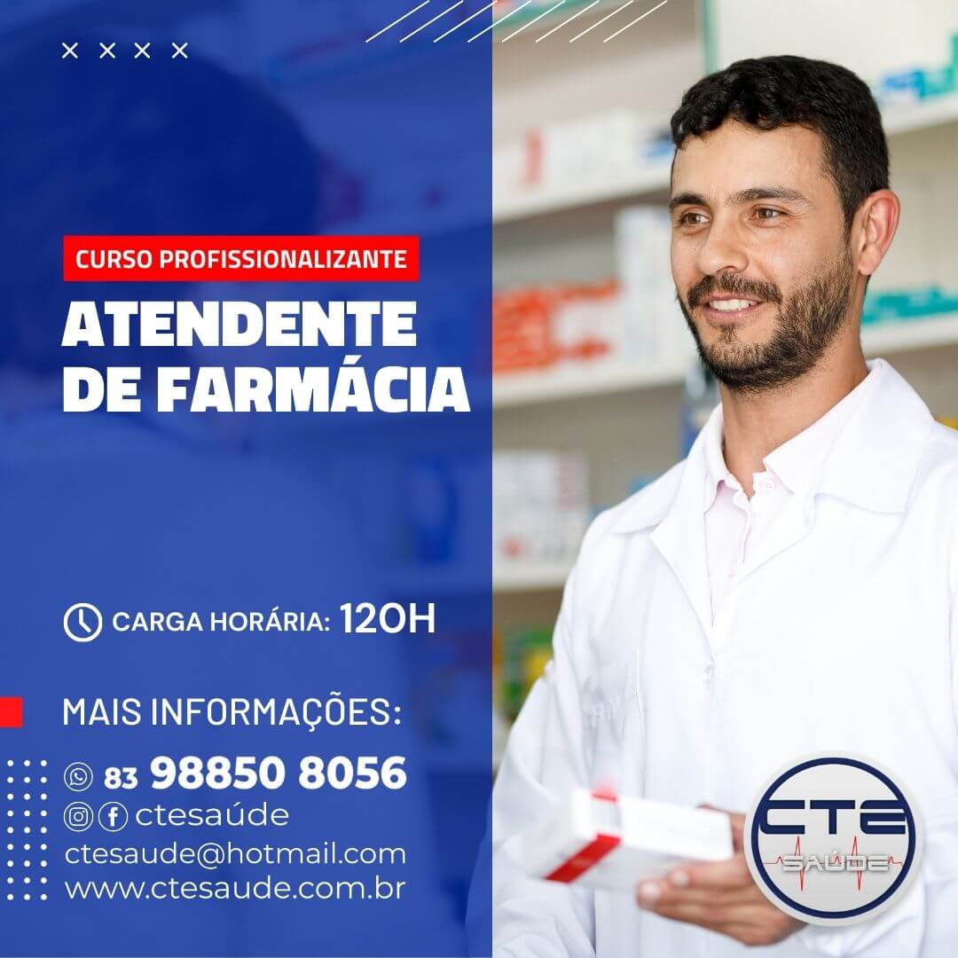 curso de farmacia atendente