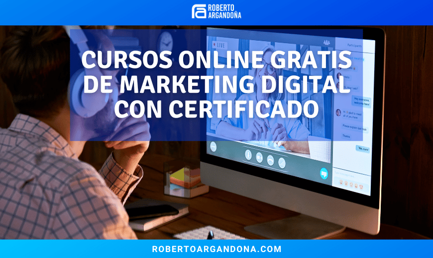 curso de marketing digital online grátis com certificado