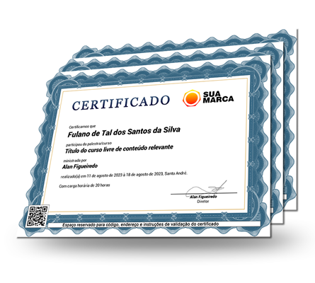 validade certificado curso livre MEC