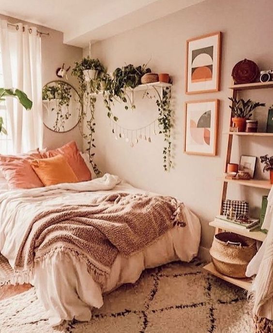 Guia Completo de Cores para um Quarto Boho Chic