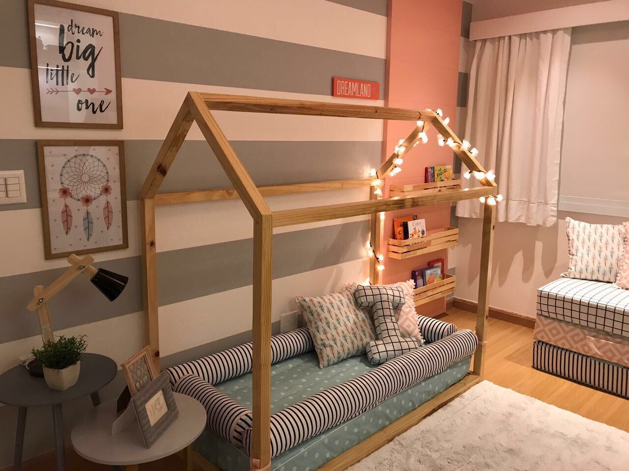 decoração boho chic para quarto de solteiro