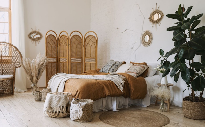 Como Escolher Têxteis e Conforto para seu Quarto Boho
