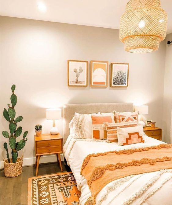 Como Escolher Têxteis e Conforto para seu Quarto Boho
