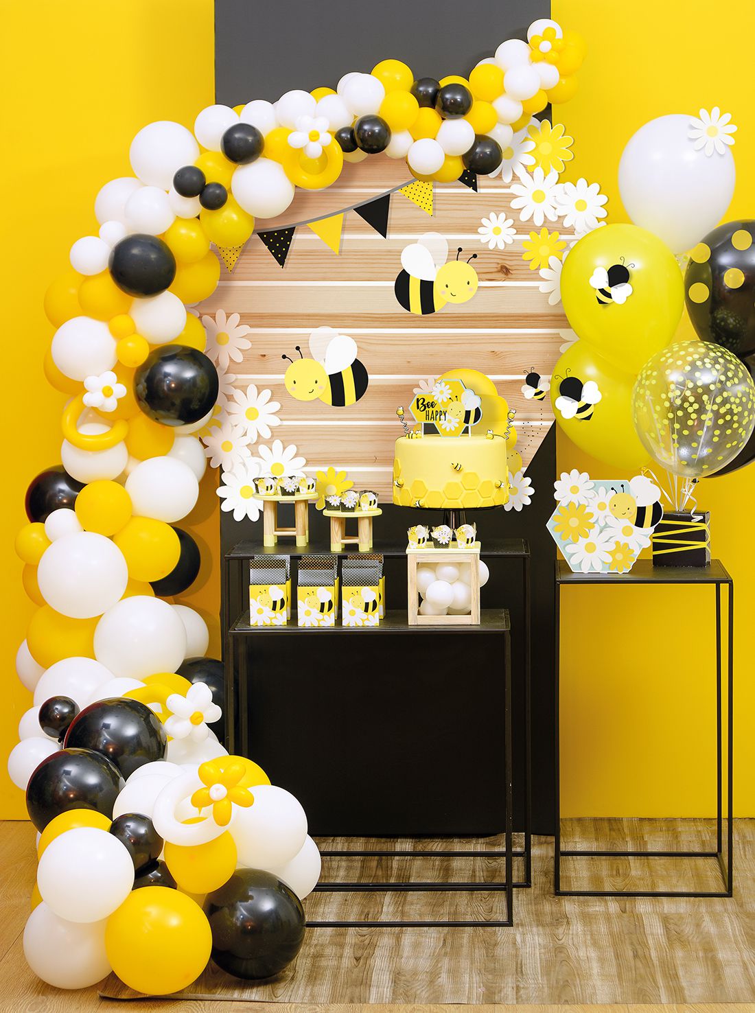 decoração festa abelha
