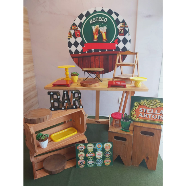 Como Fazer um Painel Decorativo de Boteco Gastando Pouco