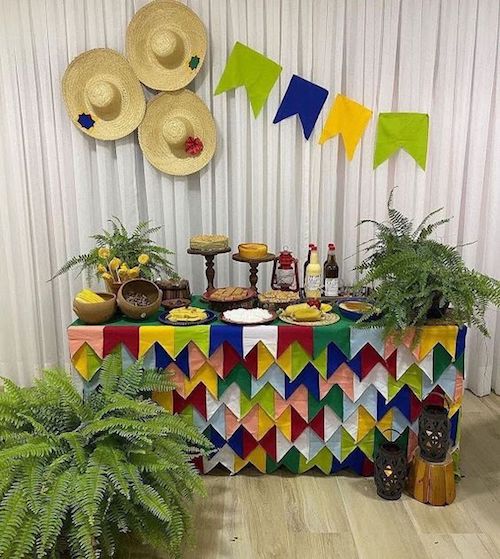 ideias baratas para festa junina DIY
