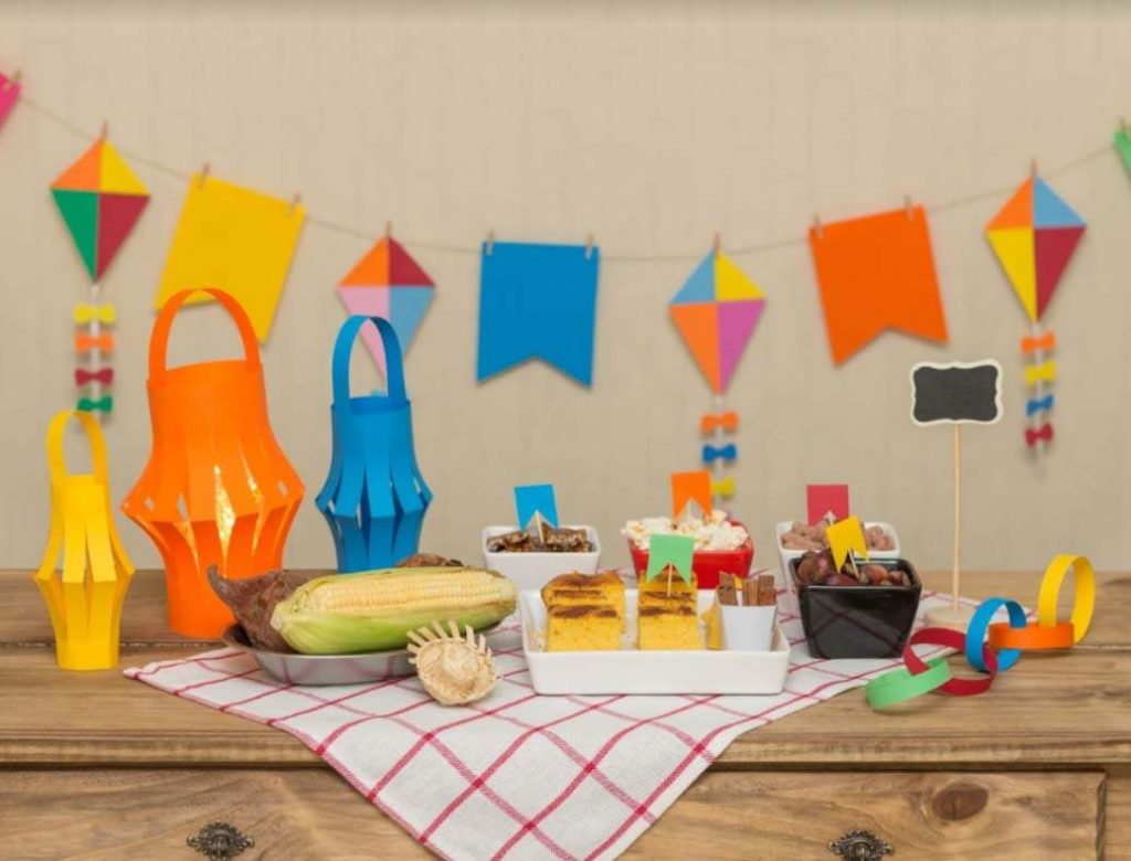elementos rústicos para festa junina caseira