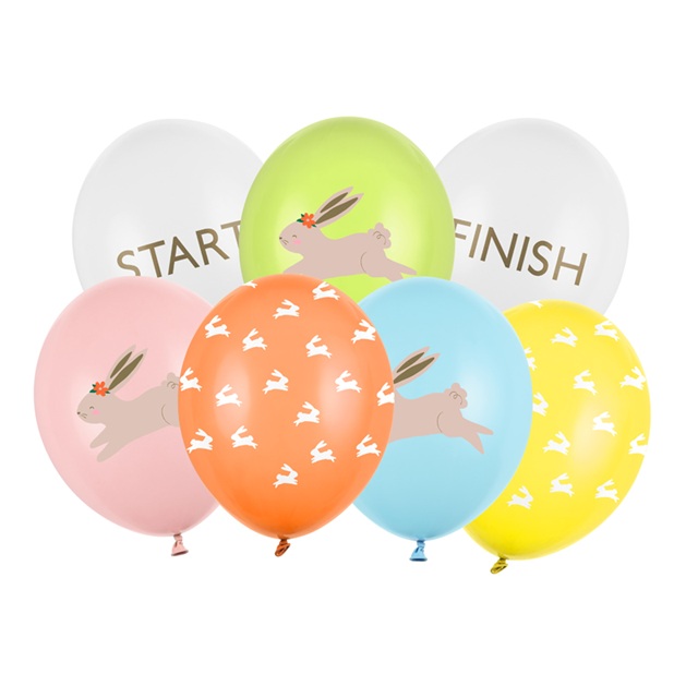 10 Ideias Criativas de Centros de Mesa de Páscoa com Balões