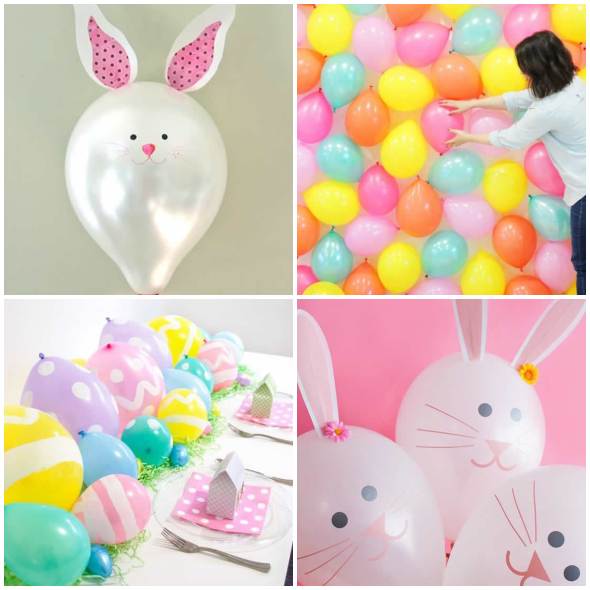 Passo a Passo: Como Fazer um Arco Desconstruído de Balões para a Páscoa