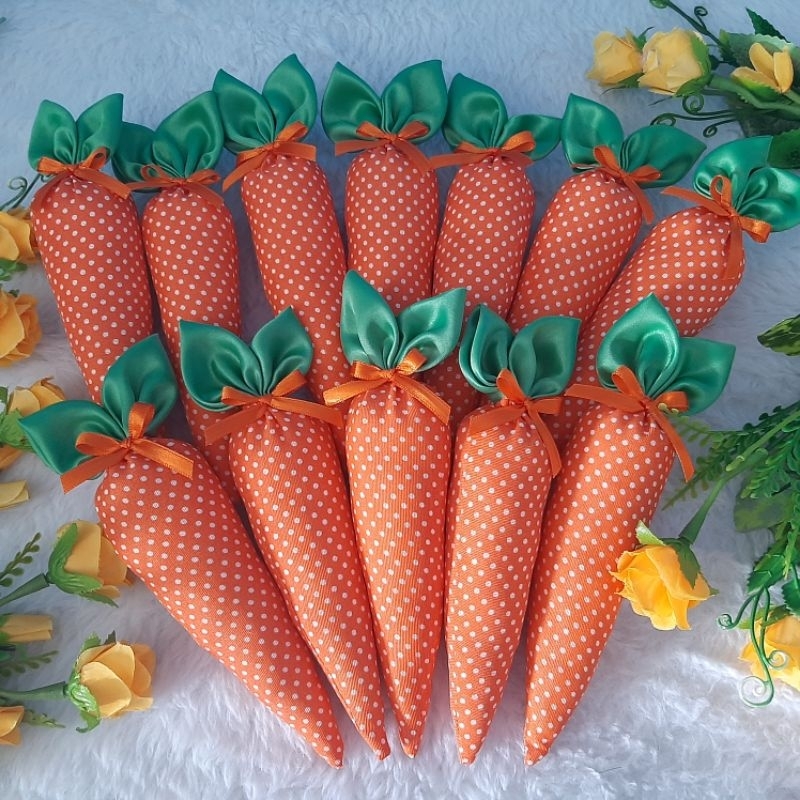 Como Transformar Cenouras de Tecido em Lembrancinhas de Páscoa Únicas