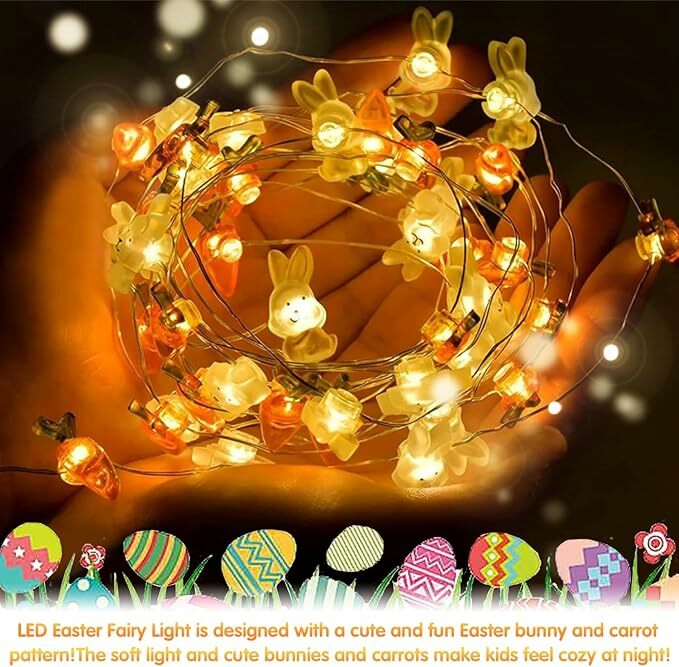 DIY: Crie sua Própria Luminária de Páscoa com Luzes LED