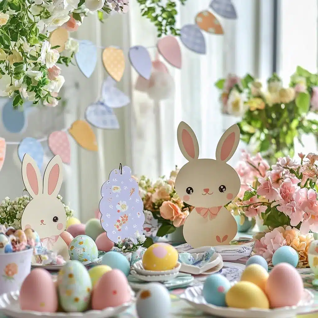 Enfeites de Páscoa Multifuncionais para Otimizar o Espaço