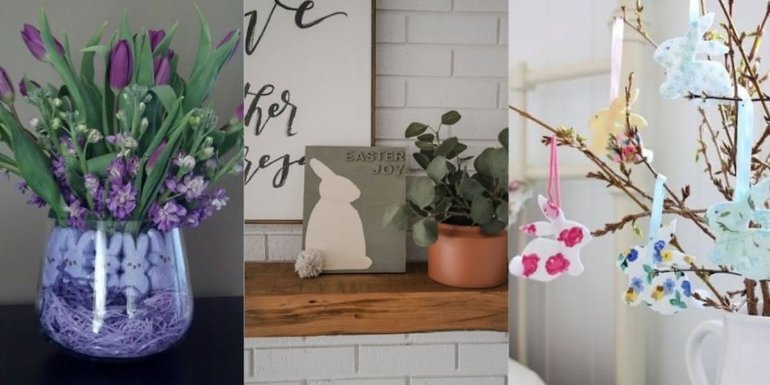 Mesa Posta de Páscoa Minimalista: Elegância em Espaços Reduzidos