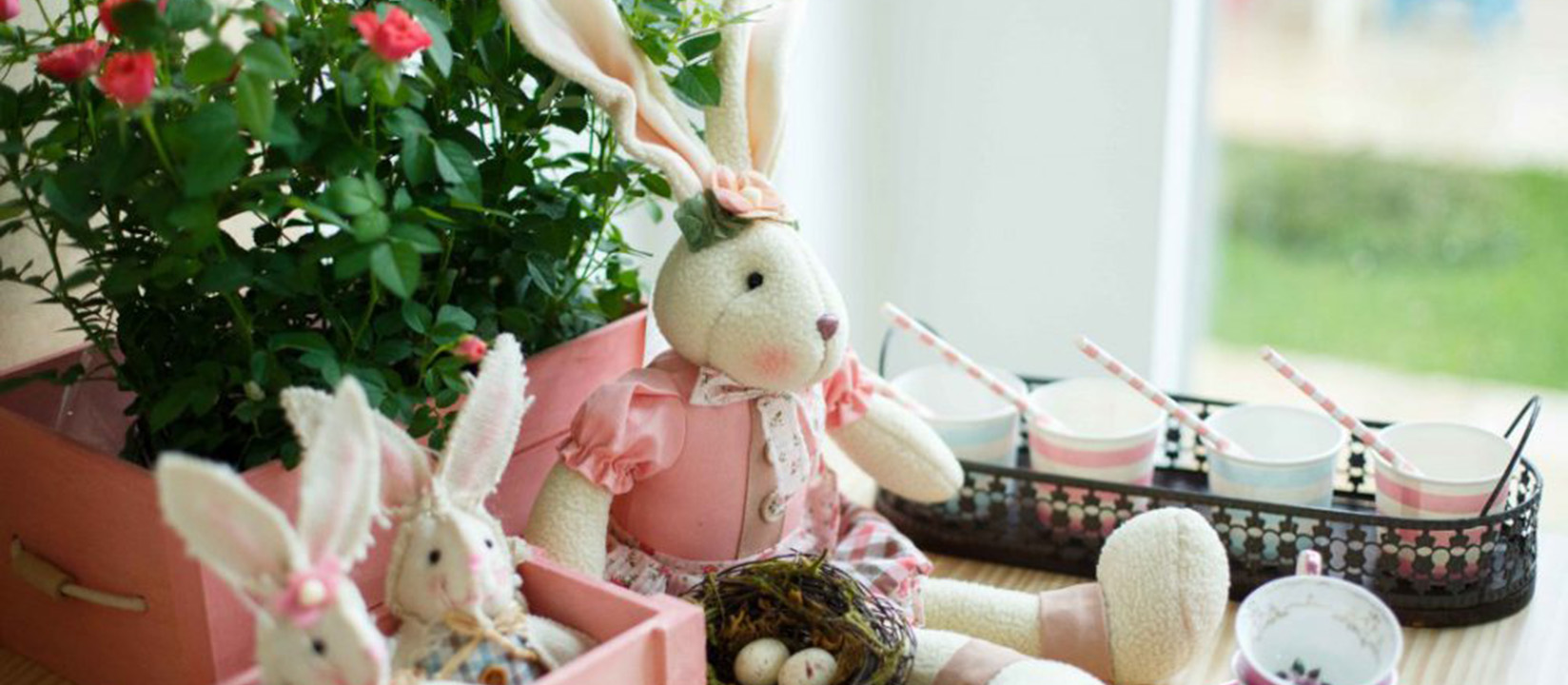 Cores e Materiais para uma Decoração de Páscoa Serana em Apartamentos