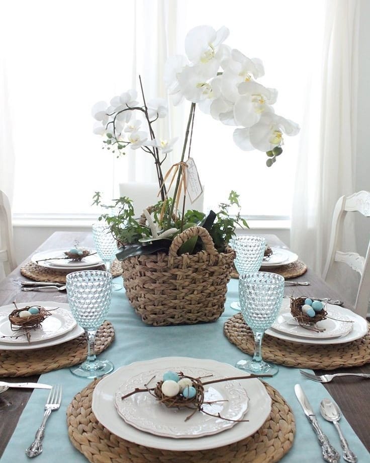 decoração de páscoa para escritório