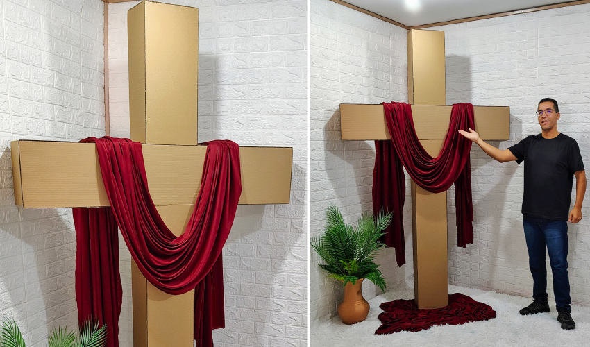 decoração de páscoa para igreja