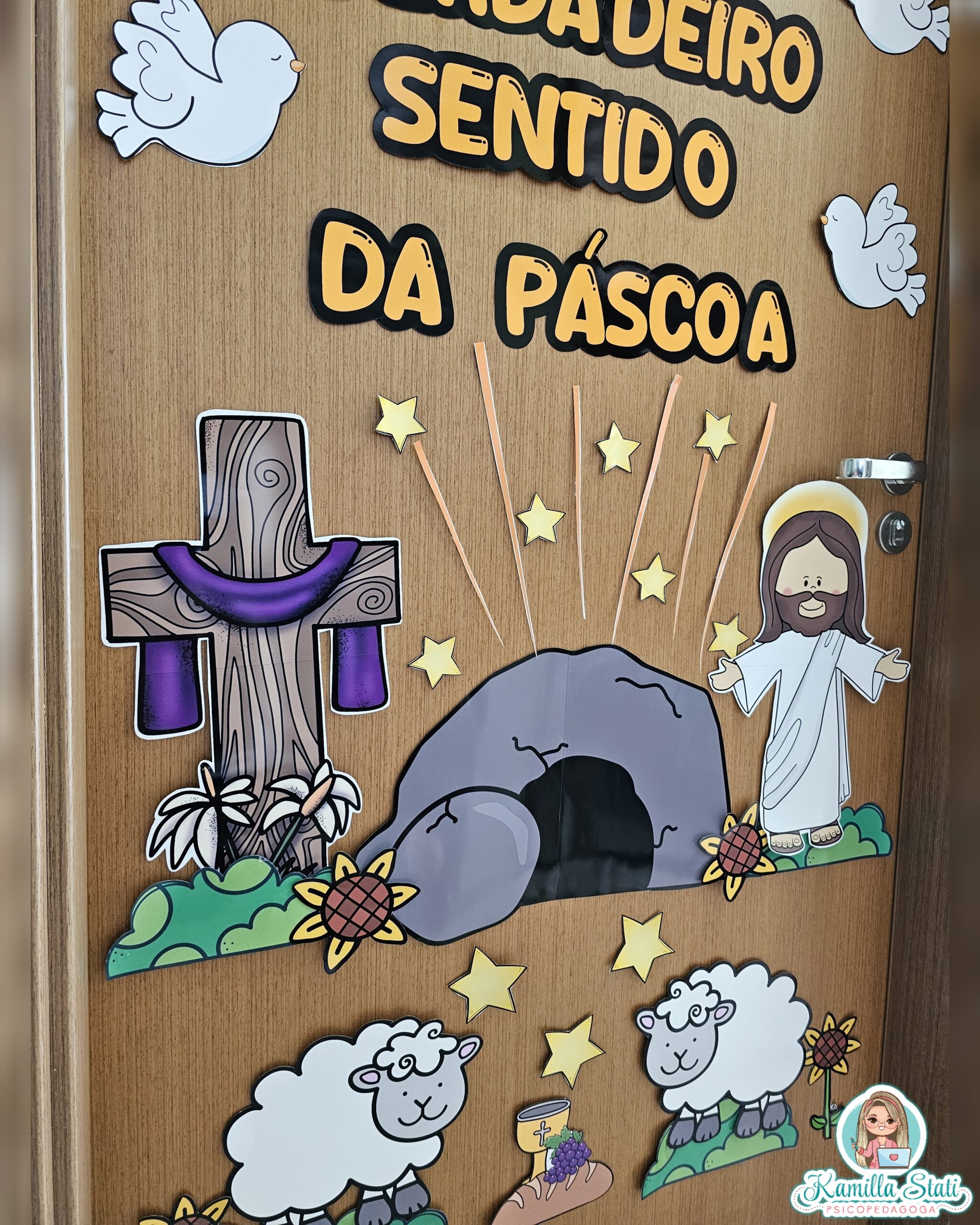 decoração de páscoa para igreja