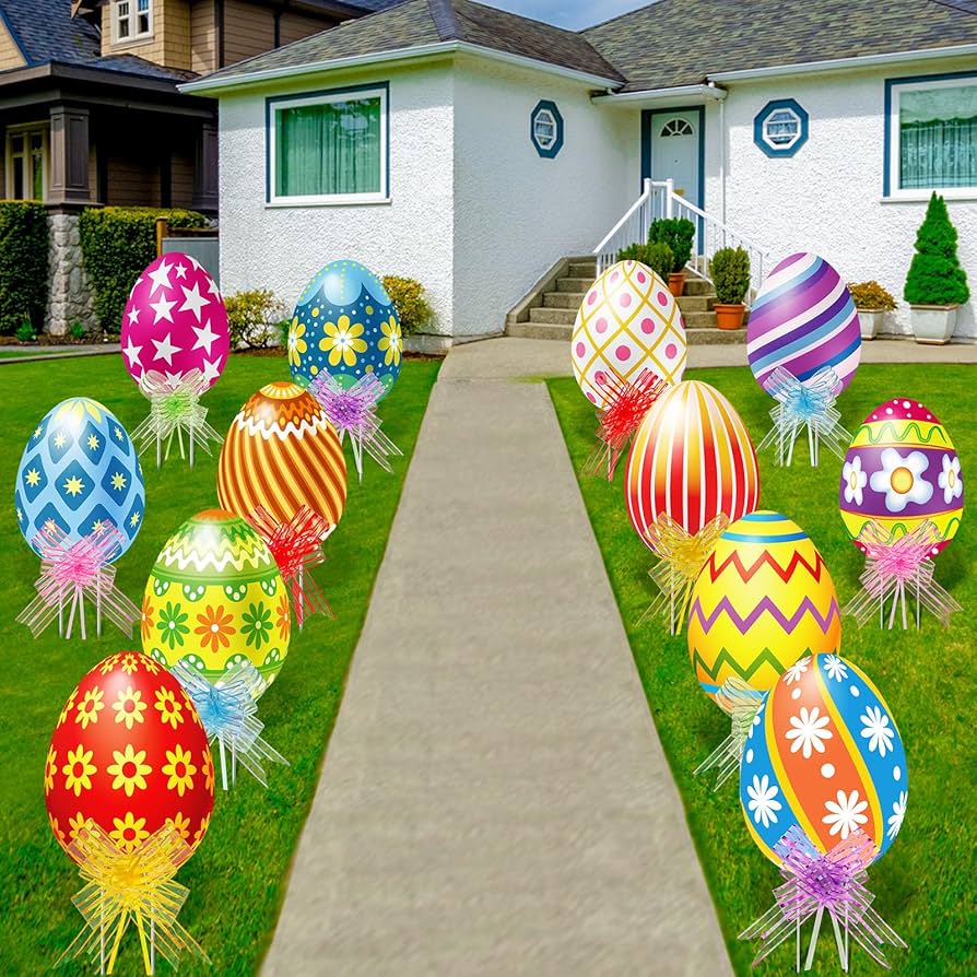 DIY de Páscoa: Enfeites Fáceis e Criativos para o seu Jardim