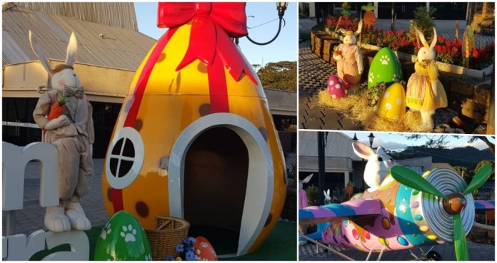Materiais Ideais para Decoração de Páscoa Durável em Áreas Externas