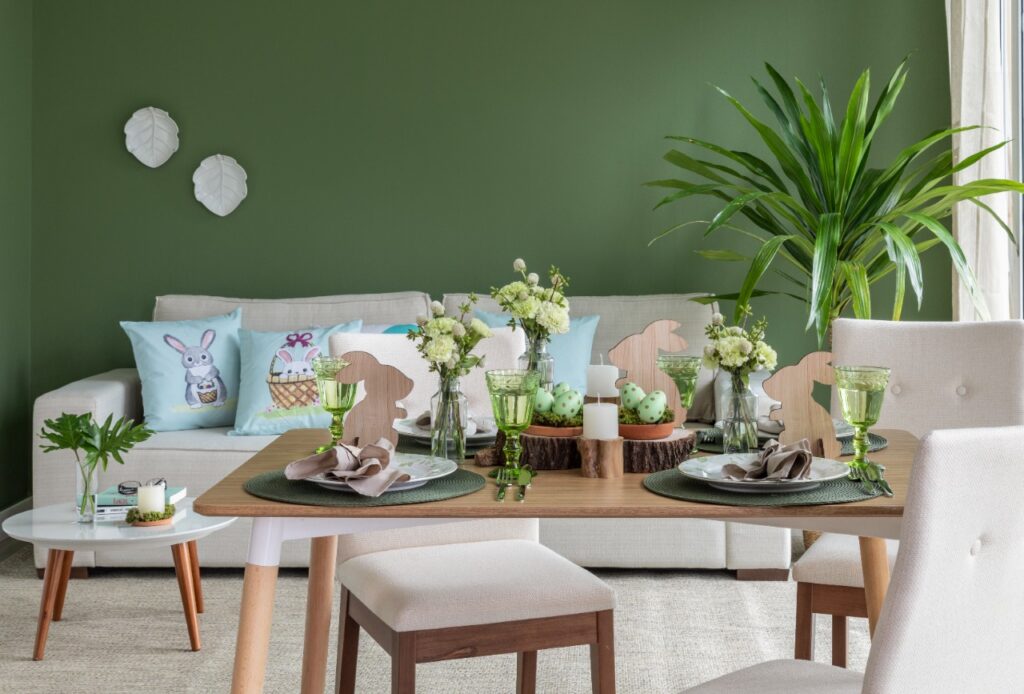 Ovos Decorativos de Páscoa: Veludo