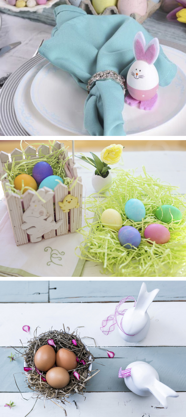 decoração de páscoa simples e barata