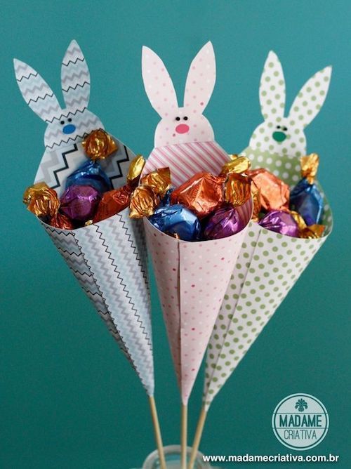 decoração de páscoa simples e barata