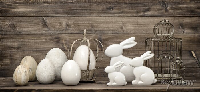 DIY de Páscoa: Crie Seus Próprios Enfeites Vintage com Baixo Custo