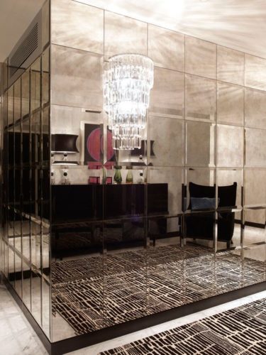 espelho bronze para sala de estar