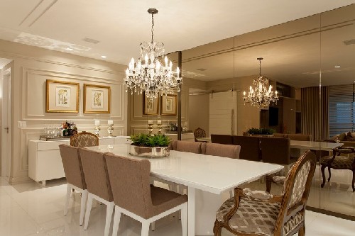 como usar espelho bronze na decoração