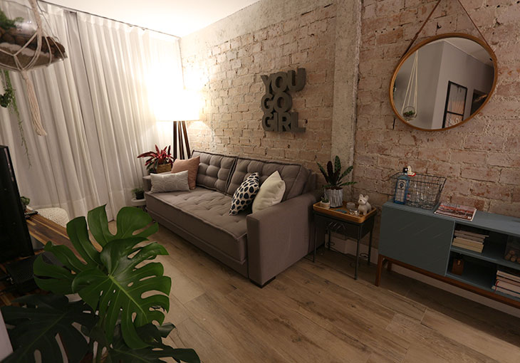 Cores que Combinam com Parede de Tijolinho Aparente