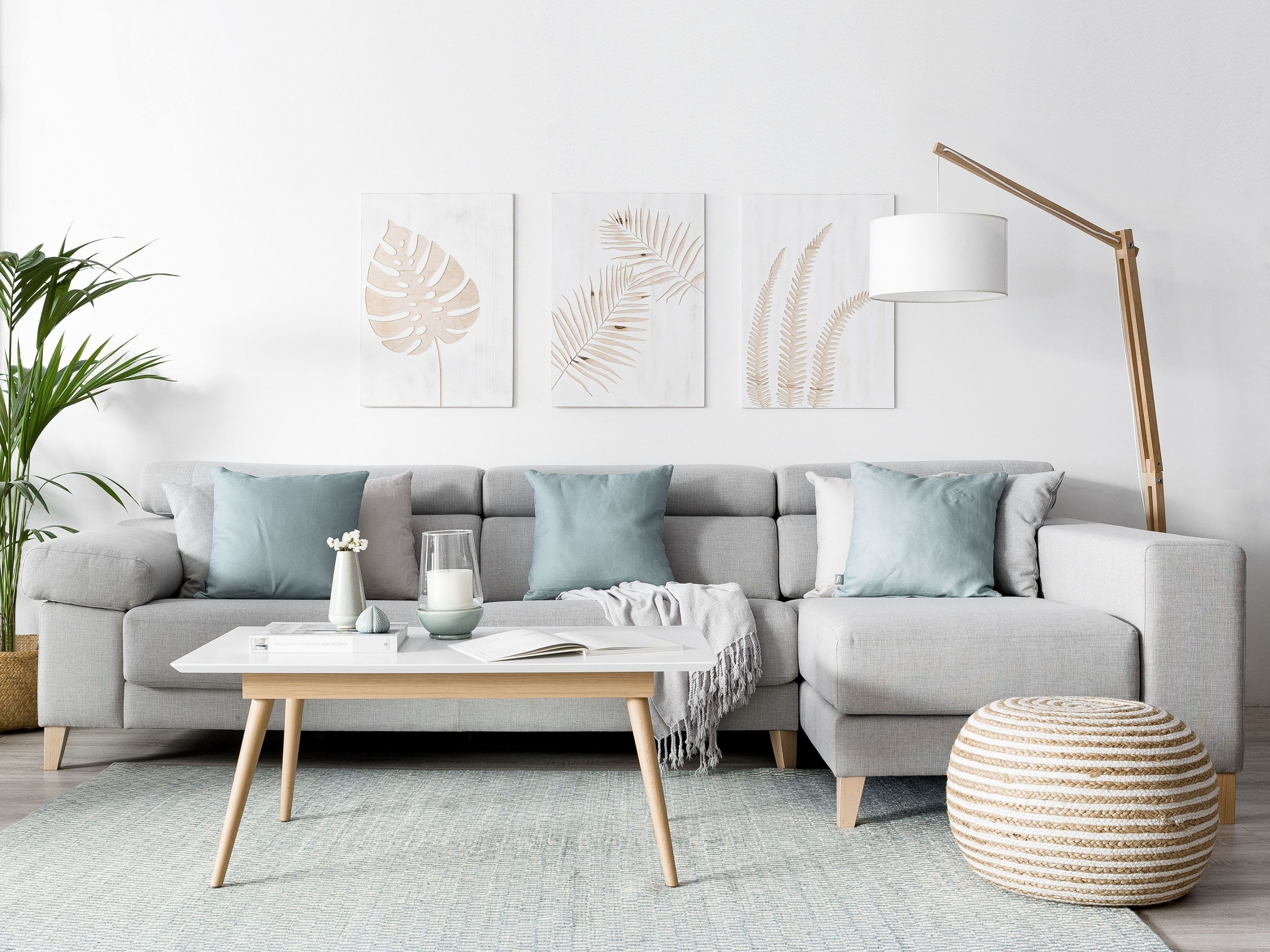 decoração estilo escandinavo para sala