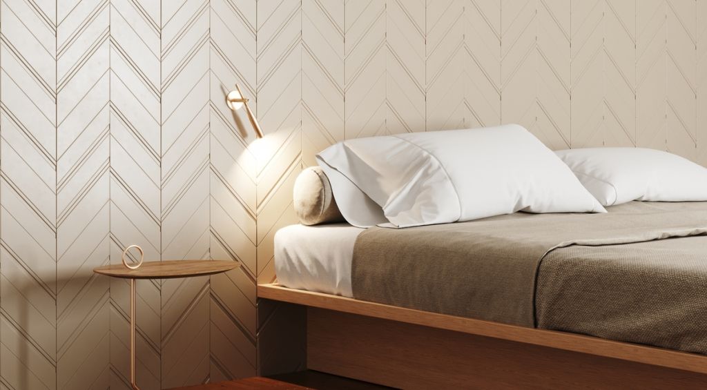 decoração oriental (japandi) para quarto