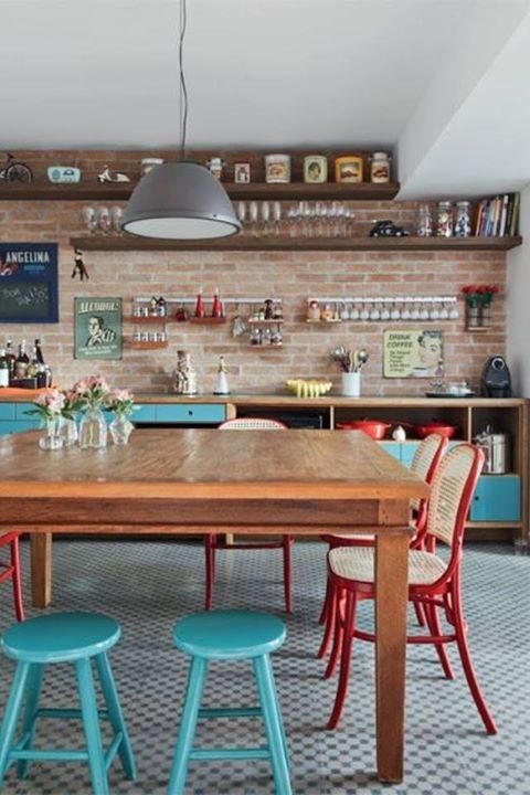 Tendências de Cores para Cozinhas Retrô em 2026