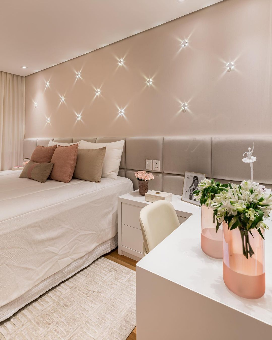ideias para quarto de solteiro romântico