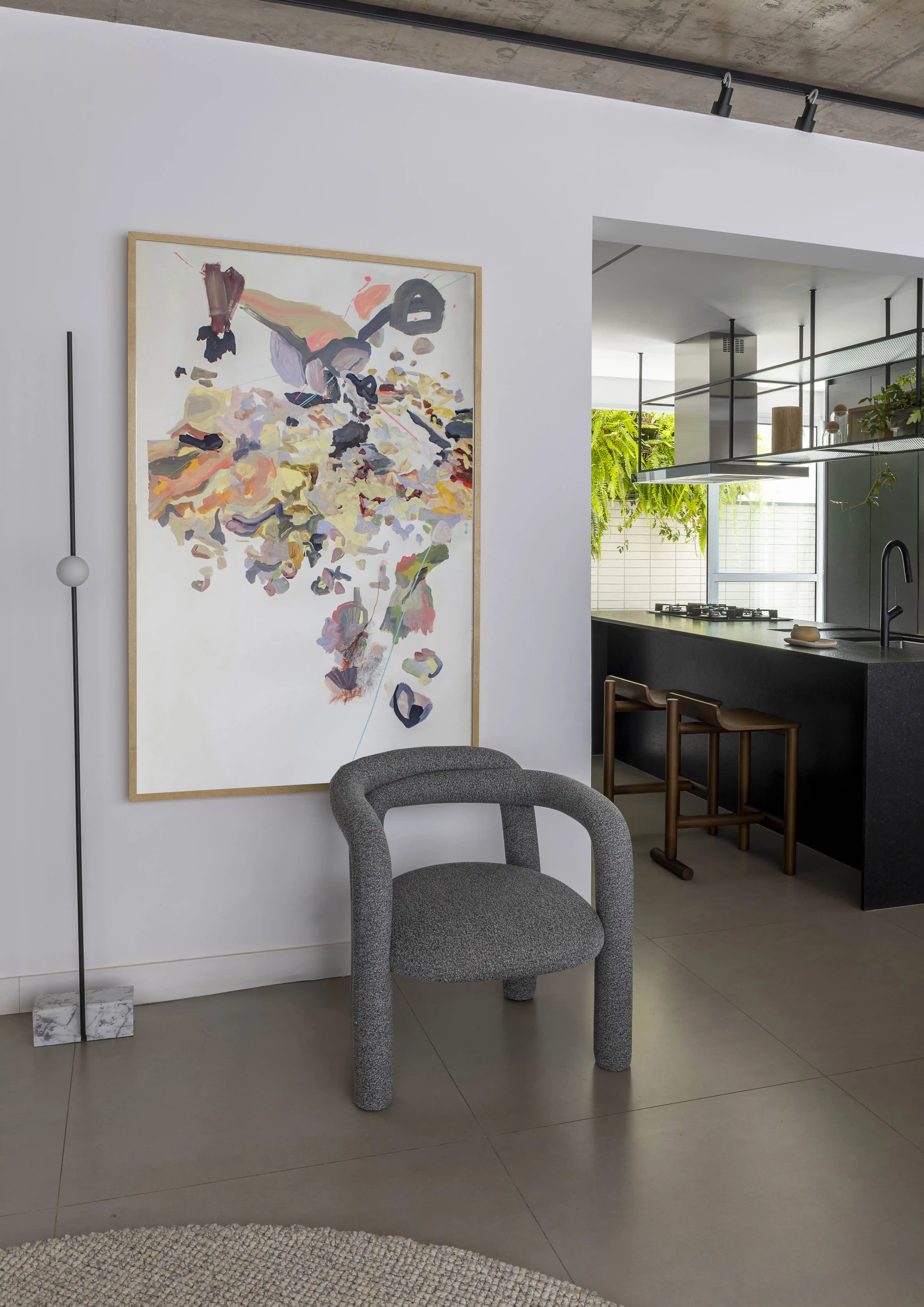 decoração urbana para apartamento estúdio