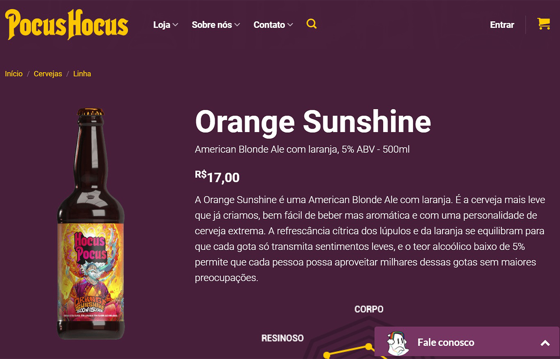 descrição de produto que vende