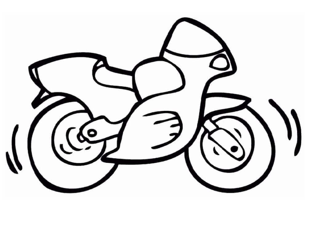 desenhos de motos esportivas para imprimir