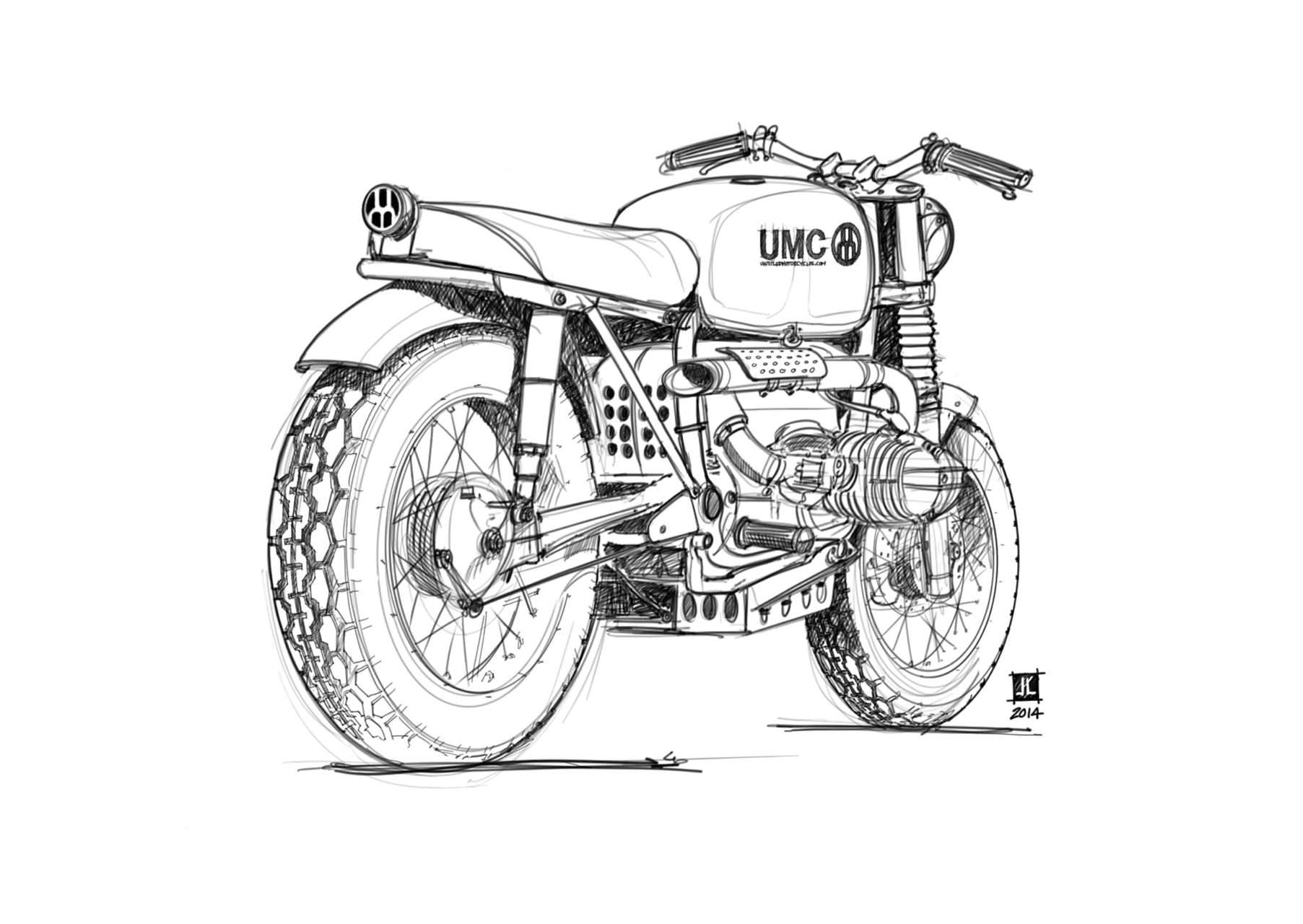 40 Desenhos de Moto para Pintar: Grátis para Imprimir
