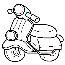 desenhos de motos para adultos
