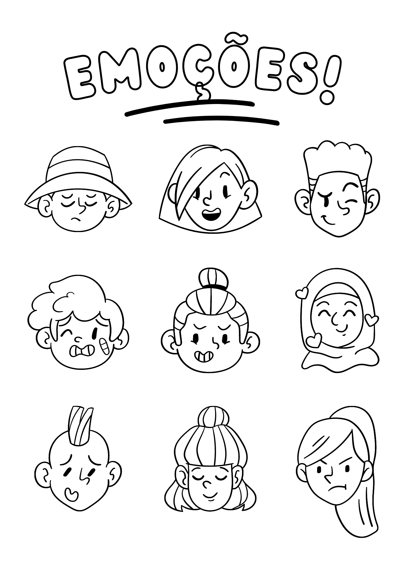 páginas para colorir divertidas e educativas
