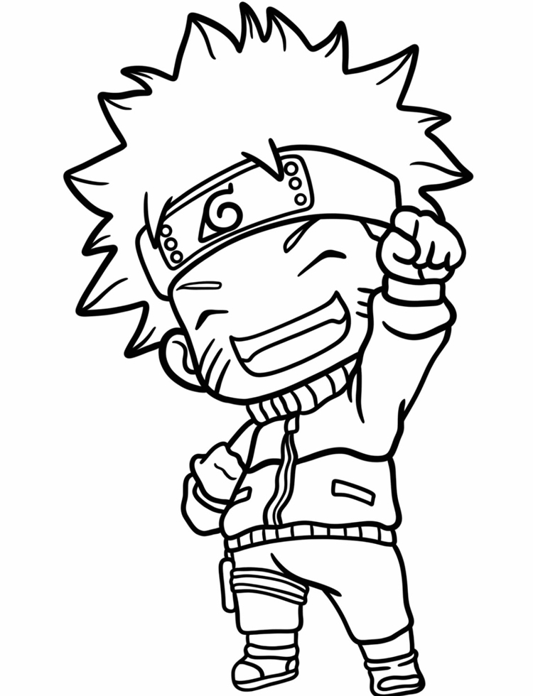naruto para colorir gratis