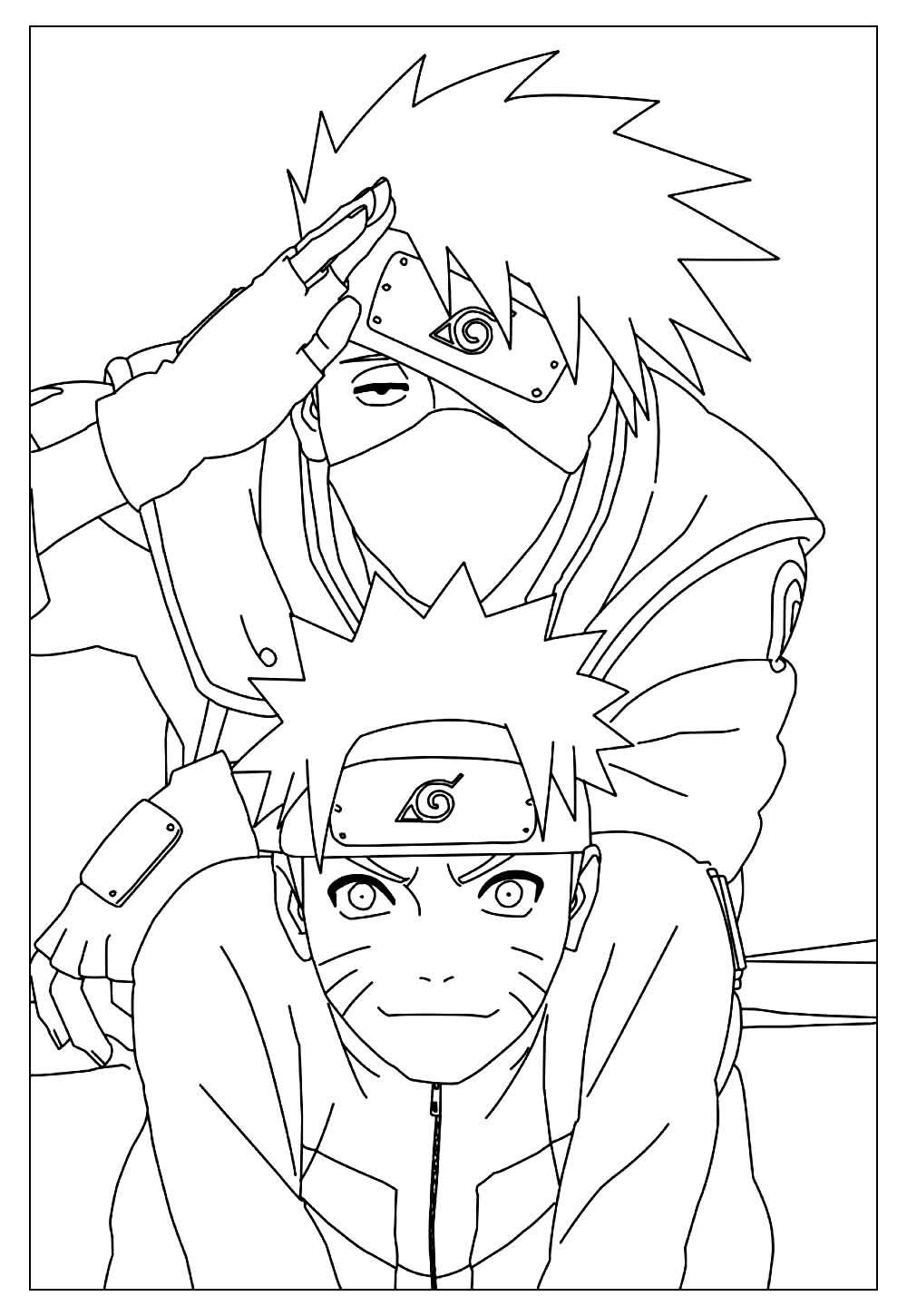 desenhos do naruto para imprimir