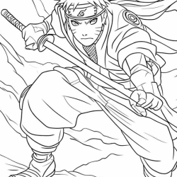 desenhos de anime para colorir