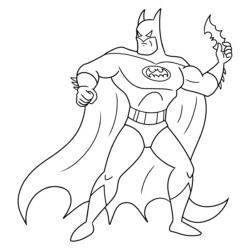 desenhos do batman para colorir pdf