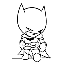 desenhos do batman para colorir e aprender a desenhar
