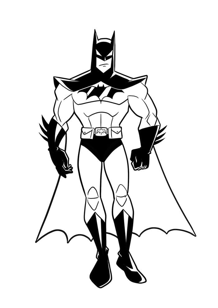 desenhos do batman para colorir online