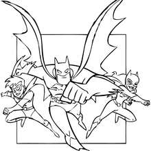 desenhos do batman para colorir 80 anos