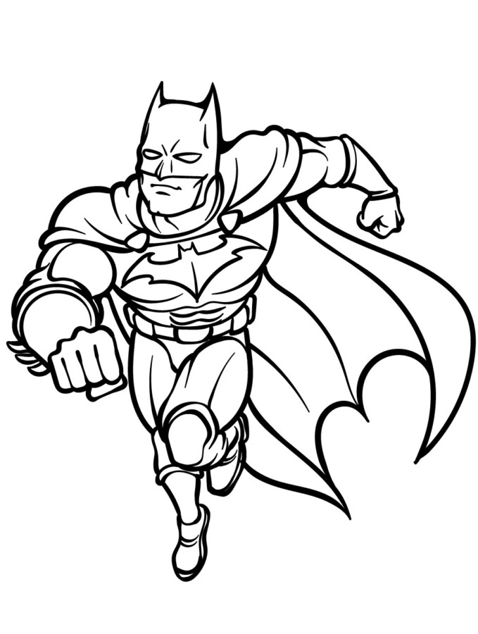 desenhos do batman para colorir infantil