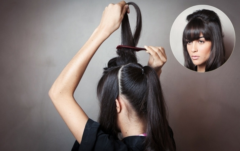 corte desfiado feminino